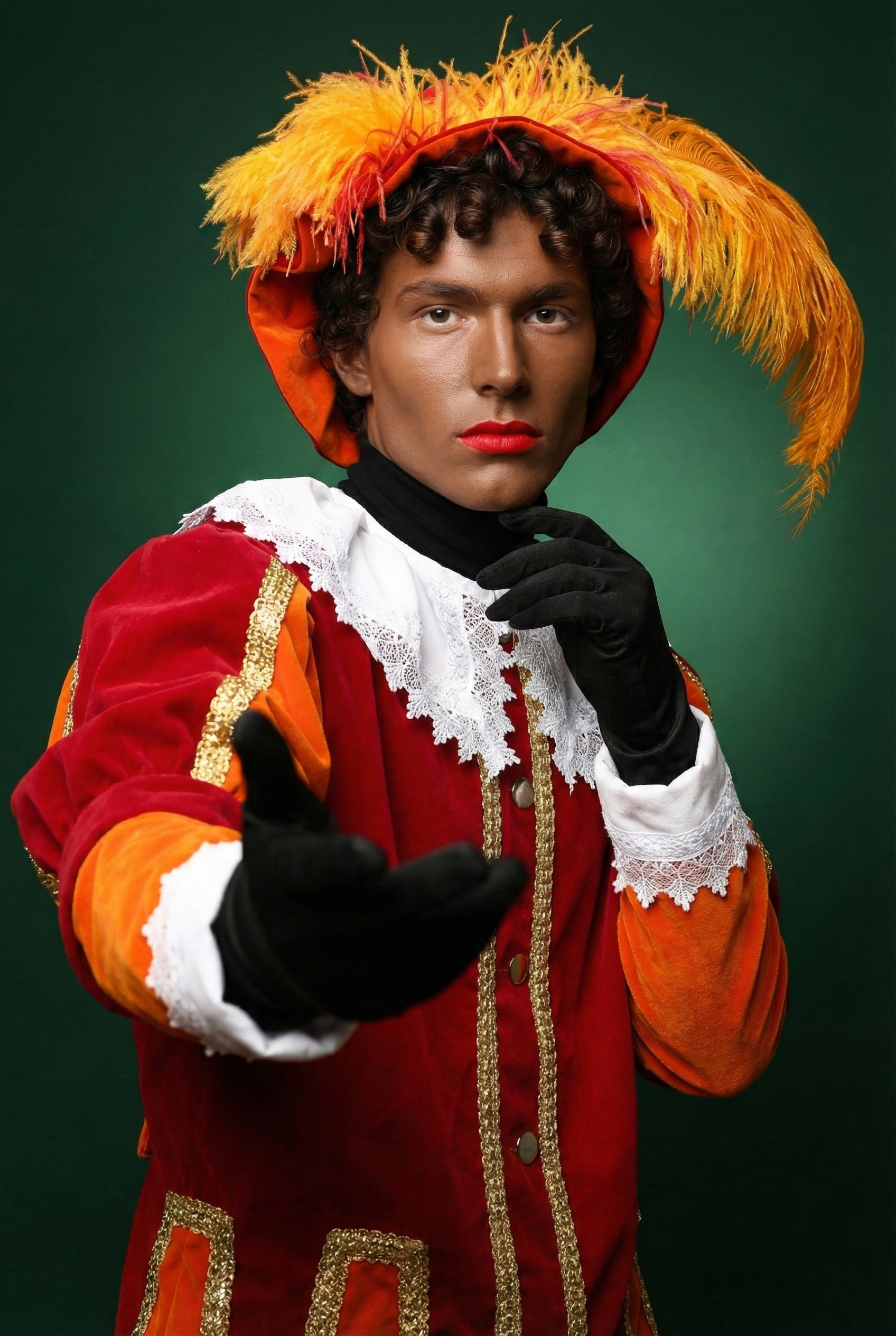 zwarte piet oranje 2