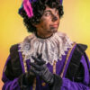 Danito Royale Noir - pietenpruik van echt haar