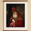 Sinterklaas in Rust – Gelimiteerde litho