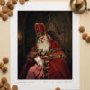 Sinterklaas in Rust – Gelimiteerde litho